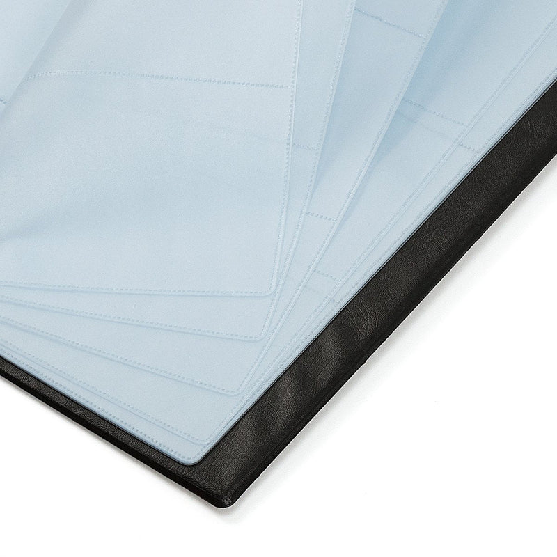 [Australia - AusPower] - Business Card Holder Organizer Book - PU Leather, 2 Pack Total for 600 Business Cards Card Holder Book 
