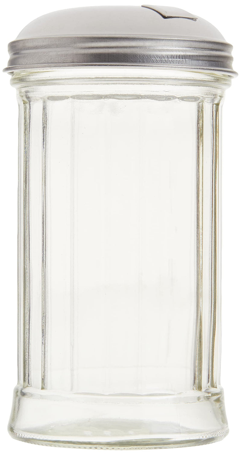 [Australia - AusPower] - American Metalcraft 12 oz Glass Sugar Shaker w/Lid Glass shaker with Sugar top 