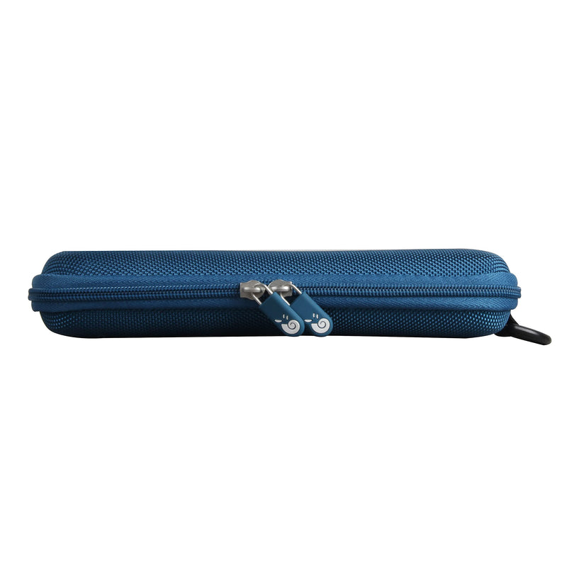 [Australia - AusPower] - Hermitshell Hard Travel Case for Samsung T5 Portable SSD 250GB 500GB 1TB 2TB USB 3.1 External Solid State Drive (Case for 3 Hard Drives, Dark Blue) Case for 3 hard drives 
