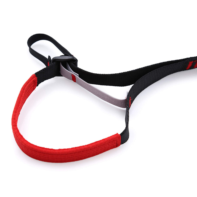[Australia - AusPower] - Wildken Adjustable Climbing Ascender Sling Foot Loop Ascender Webbing Sling for Outdoor Mountaineering, Rock Climbing, Expedition, Caving, Rescue and Aerial Work 