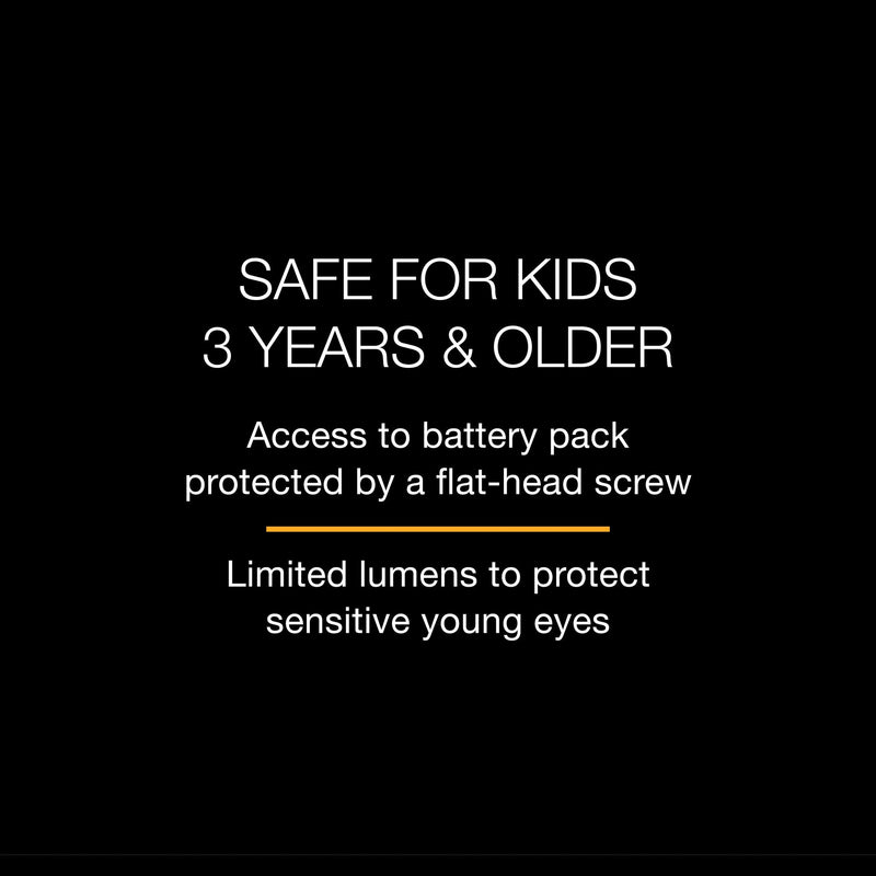 [Australia - AusPower] - Petzl - TIKKID, 20 Lumens, Outdoor and Indoor Compact Headlamp for Reading and Play, Kids 3 Years and Older Blue 