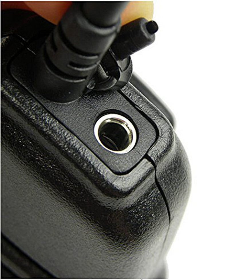 [Australia - AusPower] - 2.5mm Jack Plug Handheld Shoulder Speaker Mic Microphone Ptt Compatible with Motorola Radio T100 T107 T100TP T200TP T260 T260TP T280 T460 T465 T600 T605 T5428 T6200 Two Way Radio 