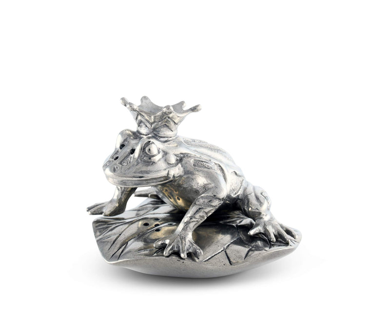 [Australia - AusPower] - Vagabond House Frog Prince Salt and Pepper Shaker Set S&P Shaker 3 inch x 3 inch 