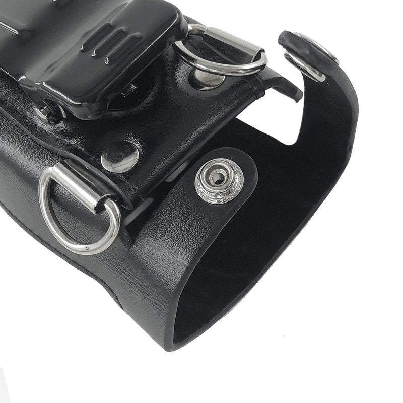 [Australia - AusPower] - Amasu Hard Leather Case Carrying Holder Holster Compatible with HT1550 HT1250 GP320 PTX780 PTX760 PTX700 
