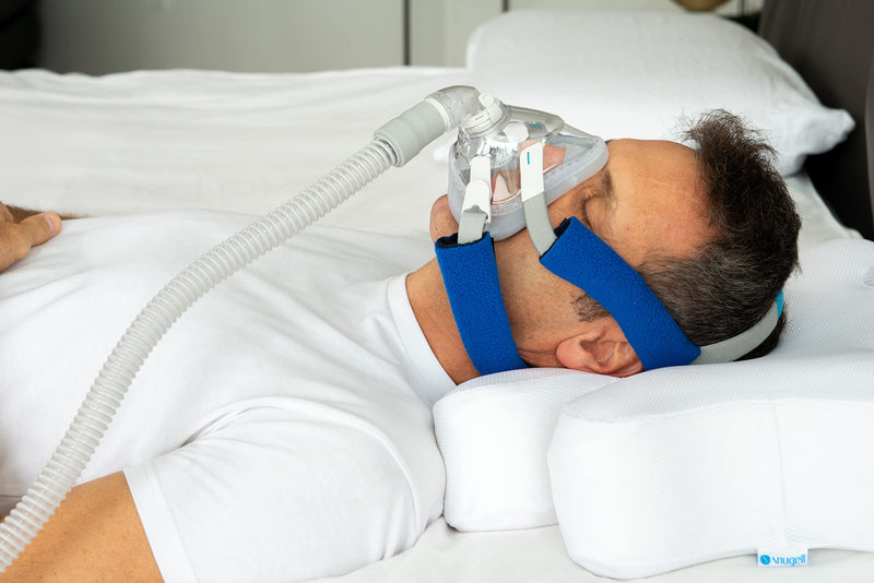 [Australia - AusPower] - CPAP Neck Pad Headgear Strap Cover by Snugell®,| Includes 2 Extra Universal Strap Covers| Fits All Major Headgear Brands | Ultra-Soft Fleece Fabric | Ergonomic Design for Comfort 
