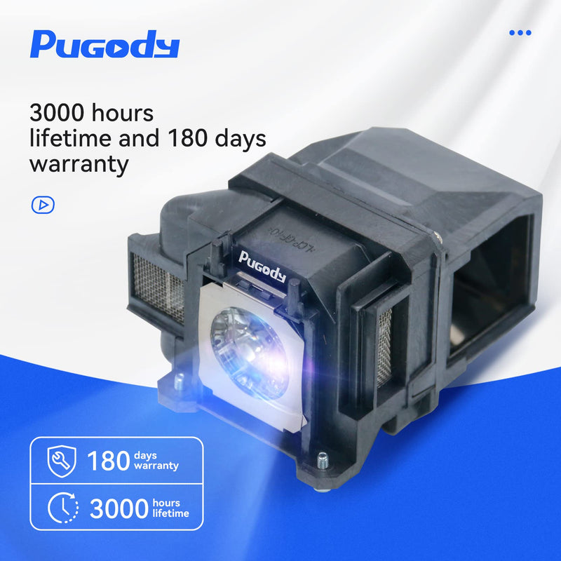 [Australia - AusPower] - Pugody ELPLP88/V13H010L88 Replacement Projector Lamp Bulb for Epson Powerlite Home Cinema 2040 1040 2045 740HD 640 EX3240 EX7240 EX9200 EX5250 EX5240 VS240 VS345 VS340 EB-97H 98H 99WH 945H 955WH X27 