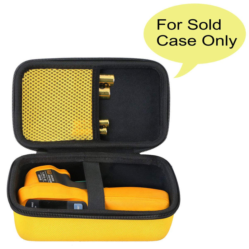 [Australia - AusPower] - co2crea Hard Travel Case Replacement for Fluke 62 / Fluke 64 / Fluke 59 MAX MAX+ Plus Infrared IR Thermometer (Yellow Case) Yellow Case 