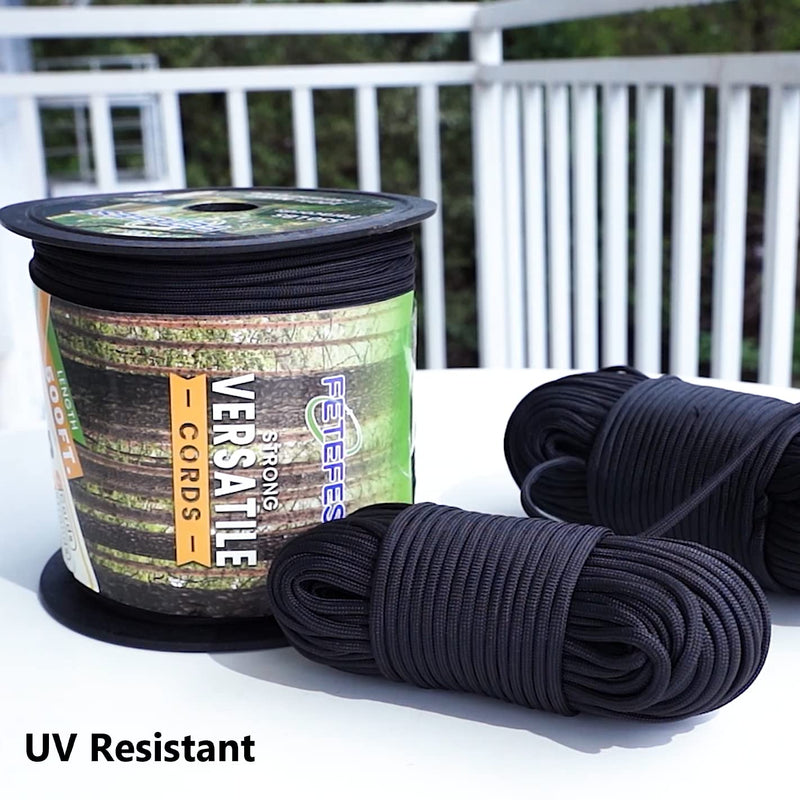 [Australia - AusPower] - Paracord 550 Army Green, Parachute Cord Mil-Spec 100FT, 100% Nylon Rope in Survival Gear and Equipment, Heavy Duty Rope for Bracelet, Leashes, Lanyards and Camping (Army Green, 100FT. Coiled in Bag) 100FT. (COILED IN BAG) 