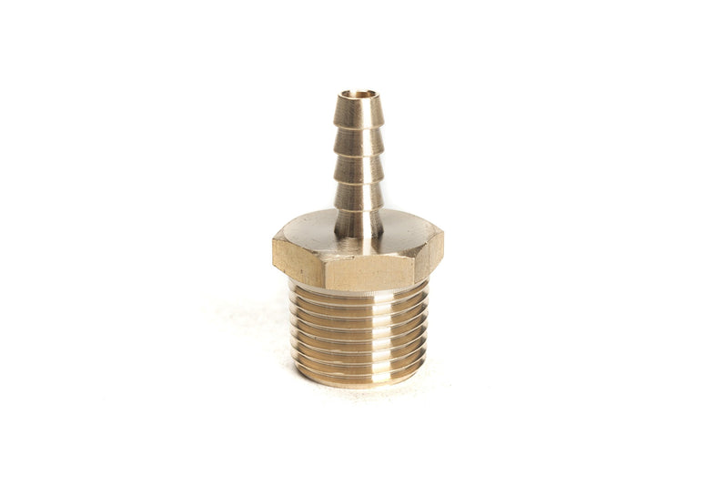 [Australia - AusPower] - LTWFITTING Brass Barb Fitting Coupler/Connector 1/4-Inch Hose ID x 1/2-Inch Male NPT Fuel(Pack of 5) 
