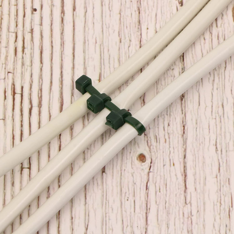 [Australia - AusPower] - Mini Skater 4 Inch Multi-Color Multi-Purpose Nylon zip Ties (4 inch, 200pcs Dark green) 