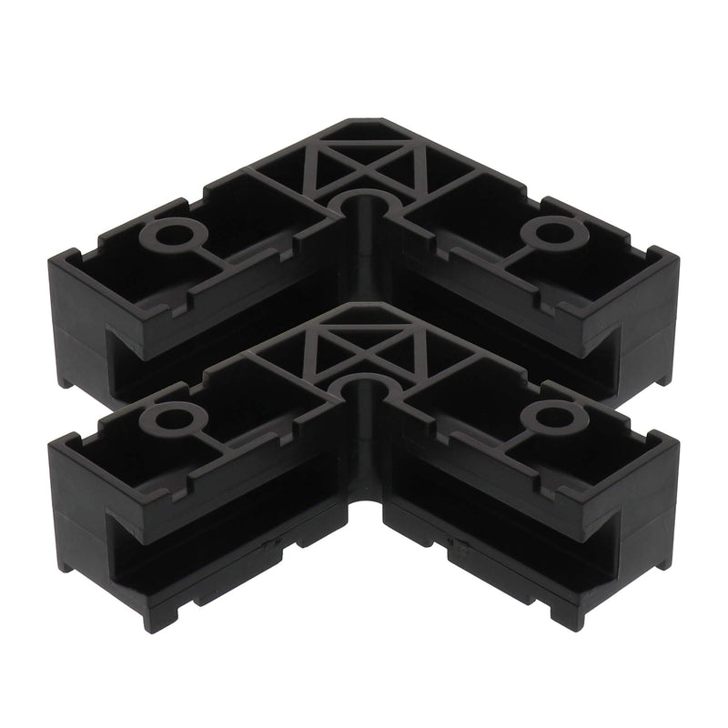 [Australia - AusPower] - Milescraft 4010 4" ClampSquares - 90 Degree Corner Clamp, Positioning/Assembly Squares for Small Projects Jewelry Boxes, Boxes, Etc , Black 