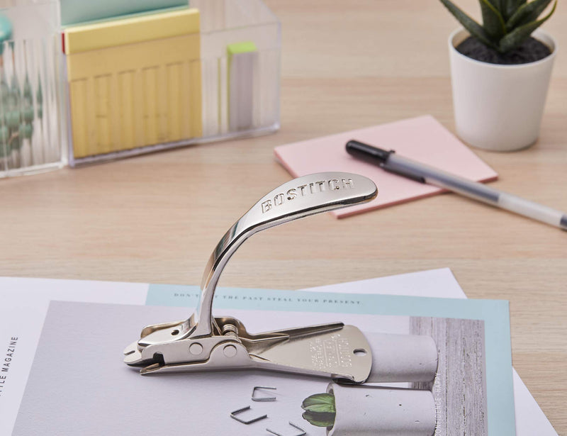 [Australia - AusPower] - Bostitch Heavy Duty & Carton Staple Remover, Built in Staple Shield, Wear- Resistant Nickle Plated Finish Chrome Chrome Heavy Duty 