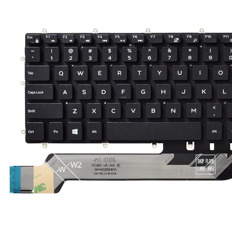 [Australia - AusPower] - SUNMALL Replacement Keyboard Compatible with Dell Inspiron 3579 3583 3779 5565 5567 5570 5575 5587 7566 7567 7577 7588 5767 5770 5775 7773 7778 7779 Laptop. (No Backlight) 