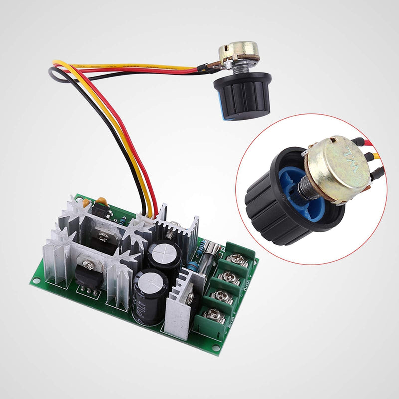 [Australia - AusPower] - PWM DC Motor Speed Controller 12V 24V 36V 48V 20A DC Motor Driver Module High Power Current Regulator 