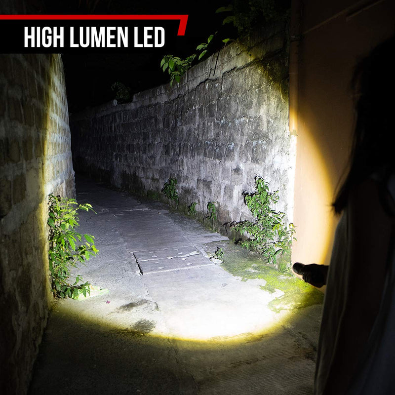 [Australia - AusPower] - GearLight S1050 LED Flashlight Pack - 2 Bright, Zoomable Tactical Flashlights with High Lumens and 3 Modes for Everyday, Outdoor & Emergency Use - Gifts for Men & Women 