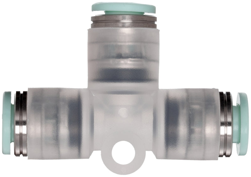 [Australia - AusPower] - SMC KP Series Polypropylene Clean Push-to-Connect Tube Fitting, Union Tee, 8mm Tube OD 