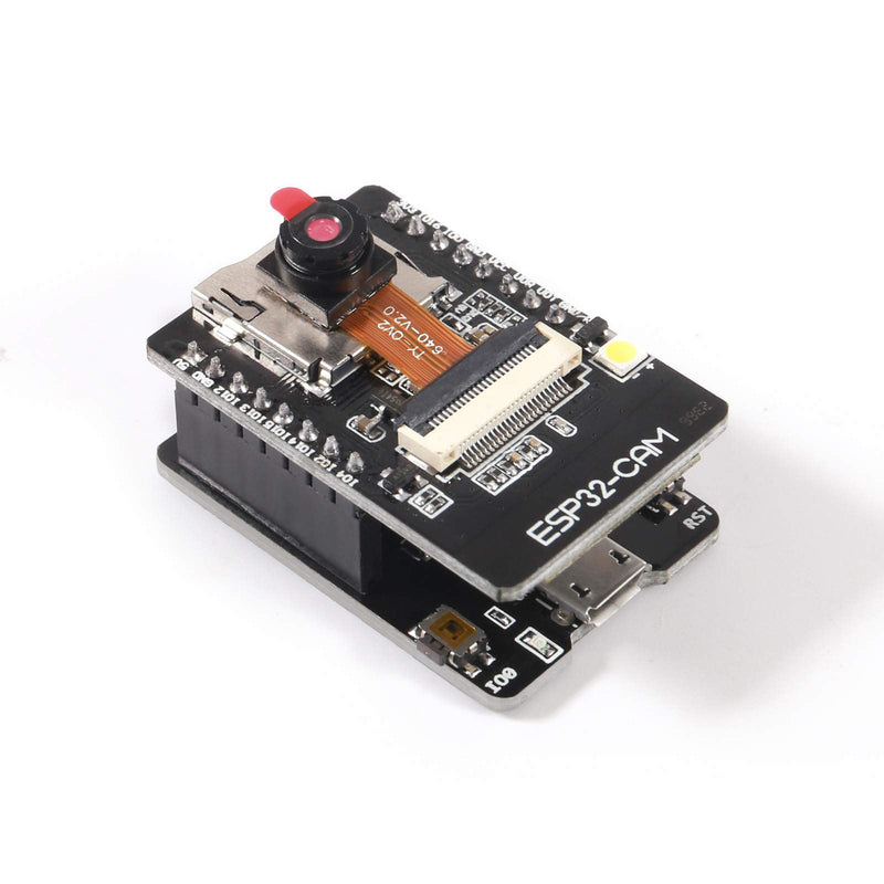 [Australia - AusPower] - AITRIP 2 Pieces ESP32-CAM WiFi Board ESP32-CAM-MB Micro USB to Serial Port CH340G with OV2640 2MP Camera Module Compatible with Arduino IDE Arduino Raspberry Pi 2 Pieces ESP32-CAM-MB 