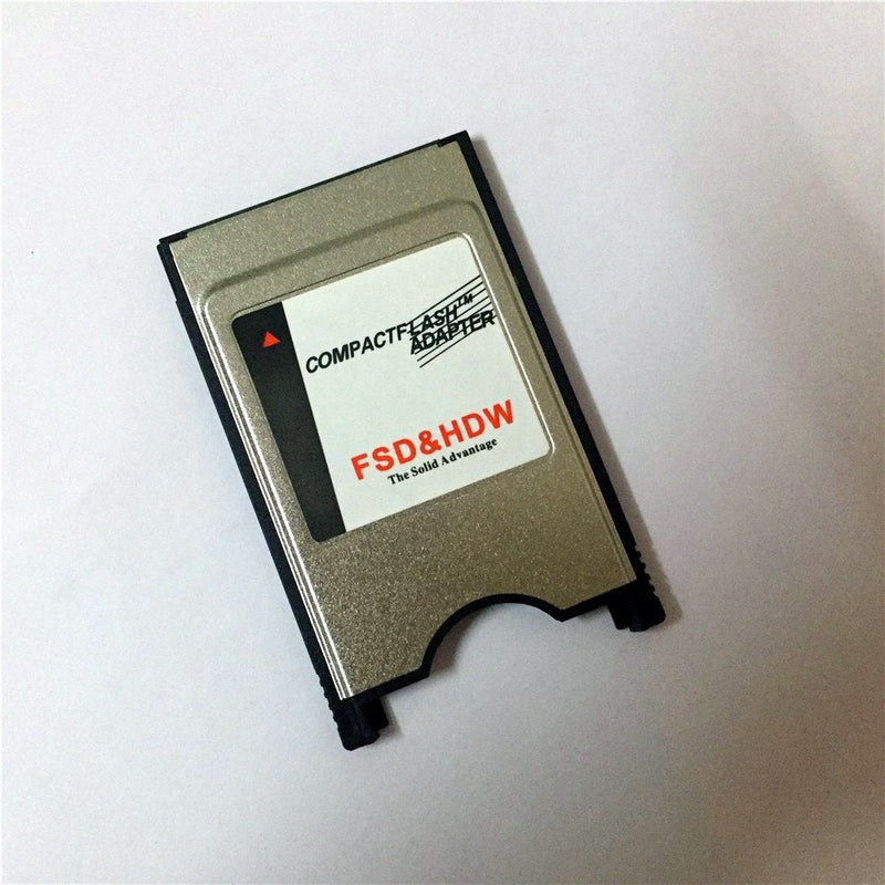 [Australia - AusPower] - New Compactflash Card to PC Card Adapter Notebook Laptop PCMCIA Compact Flash Memory Card Reader CNC 