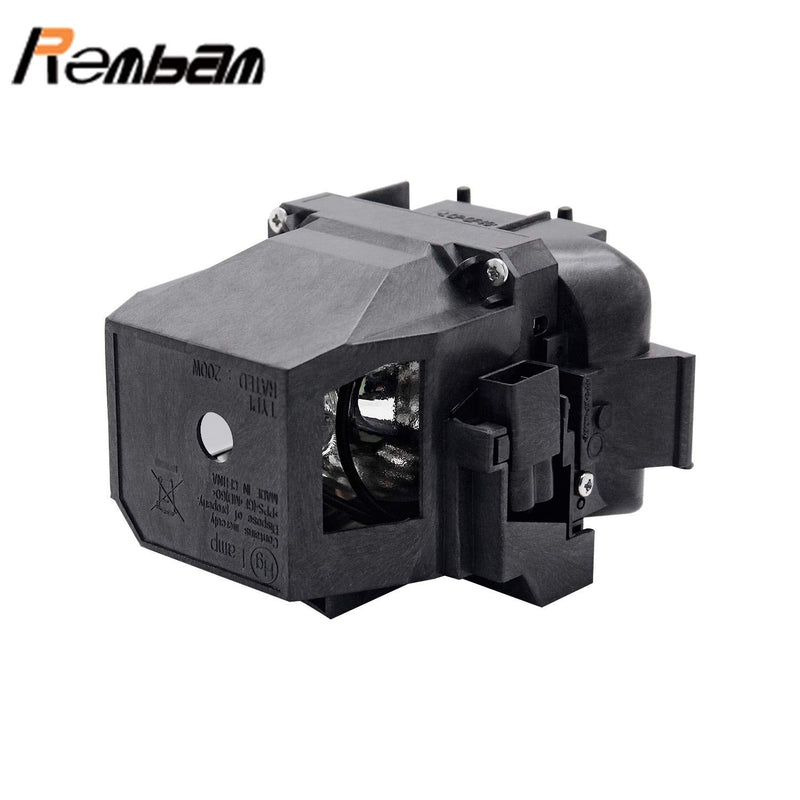 [Australia - AusPower] - Rembam ELPLP78 V13H010L78 Projector Replacement Compatible Lamp with Housing for EPSON CB-X03 EB-945 EB-955W EB-965 EB-995W EB-S17 EB-S18 EB-S200 EB-W22 EB-W28 EB-X03 EB-X24 EB-X25 EH-TW570 EX3220 