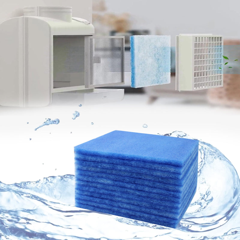 [Australia - AusPower] - Polyester Dryer Vent Filters Replacement for Better Vent Indoor Dryer Vent (Set of 12) 