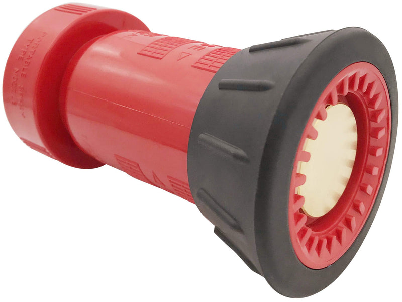 [Australia - AusPower] - RosyOcean Fire Hose Nozzle 1-1/2 Inch NST/NH Thermoplastic Fire Equipment Industial Heavey Duty Spray Jet Fog Nozzle 1.5"NH/NST 