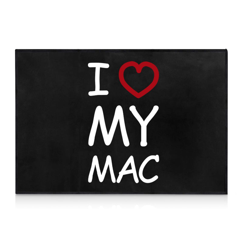 [Australia - AusPower] - kwmobile Cover Compatible with Apple iMac 27" / iMac Pro 27" - 4-in-1 Case - I Love My Mac White/Red/Black I Love My Mac 02-09-01 