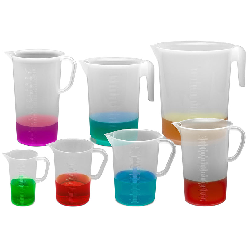 [Australia - AusPower] - SP Bel-Art Tall Form 3000ml Polypropylene Graduated Pitcher; 50ml Graduation (F28993-0000) 3000ml Capacity 