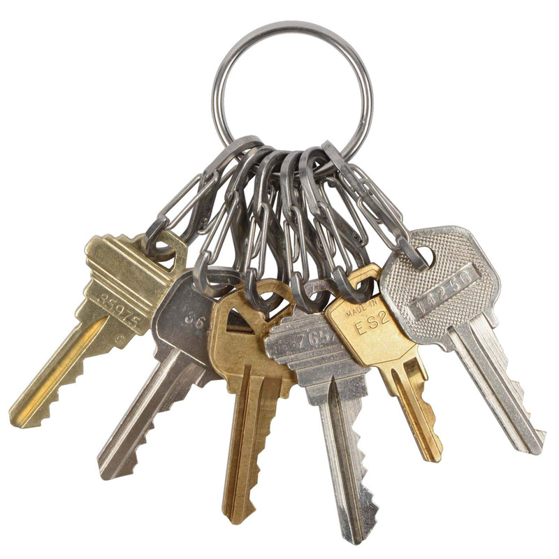 [Australia - AusPower] - Nite Ize Keyring - Steel S-Biners Stainless 