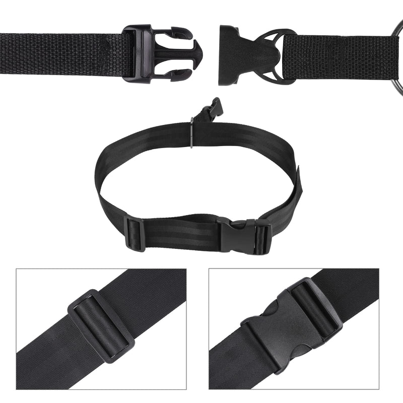 [Australia - AusPower] - KUYOU Running Speed Training 56 inch Speed Training Resistance Parachute Umbrella Running Chute & Fitness Explosive Power Training (Black) 