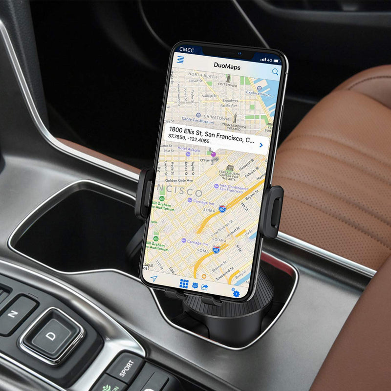 [Australia - AusPower] - Cup Phone Holder for Car, WixGear Car Cup Holder Phone Mount Adjustable Automobile Cup Holder Smart Phone Cradle Car Mount 