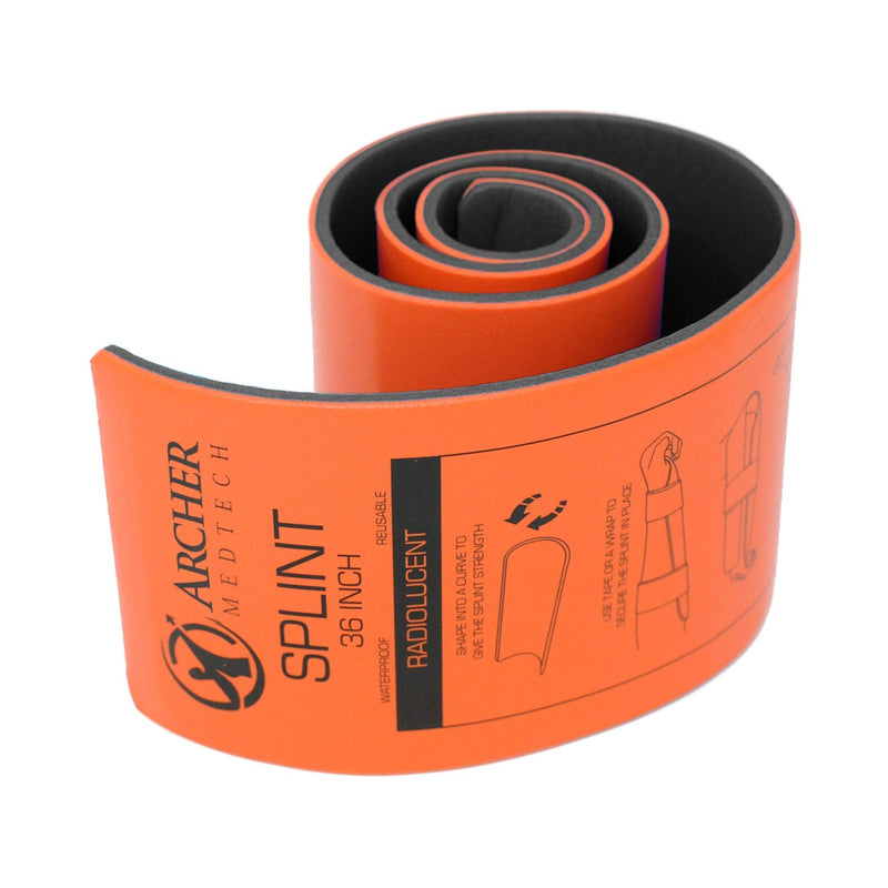 [Australia - AusPower] - Universal First Aid Splint. Premium Quality Moldable Aluminum Splint for Injury Immobilization. Archer MedTech Brand 