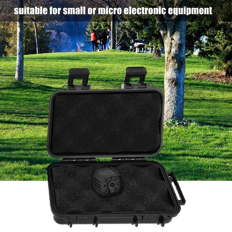 [Australia - AusPower] - Eboxer 3 Sizes Protective Waterproof Case, Outdoor Shockproof Storage Case, with Sponge, for Loading Smartphone Hard Drive, and Other Small Electronic Devices B 7.5x4.7x2.0in 