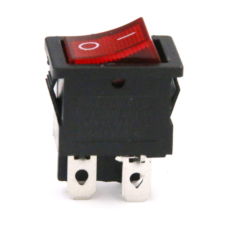 [Australia - AusPower] - RuoFeng KCD1-104N ON-OFF 4 Pin Rocker Boat Switch 6A/250V 10A/125V AC 10 Pcs 