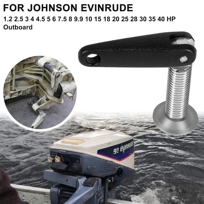 [Australia - AusPower] - Clamp Screw & Handle Fit For Johnson Evinrude Outboard, Replace For 433675 0433675 