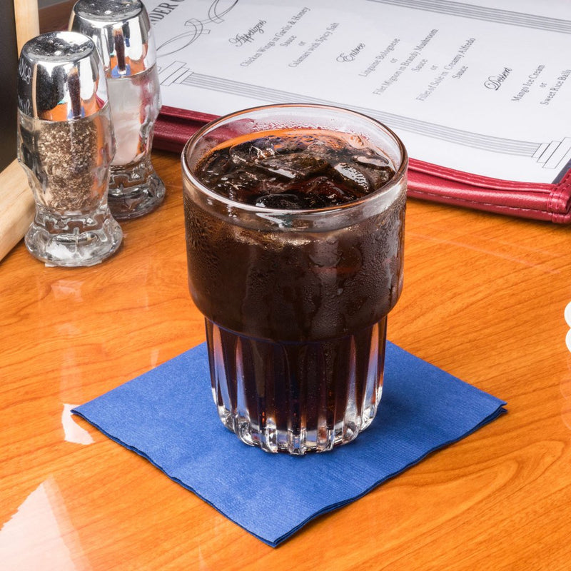 [Australia - AusPower] - Perfectware 2 Ply Navy Blue-200 Navy Blue Beverage Napkin Package of 200ct- 2-Ply, 2.5" Height, 5" Width, 10" Length (Pack of 200) 