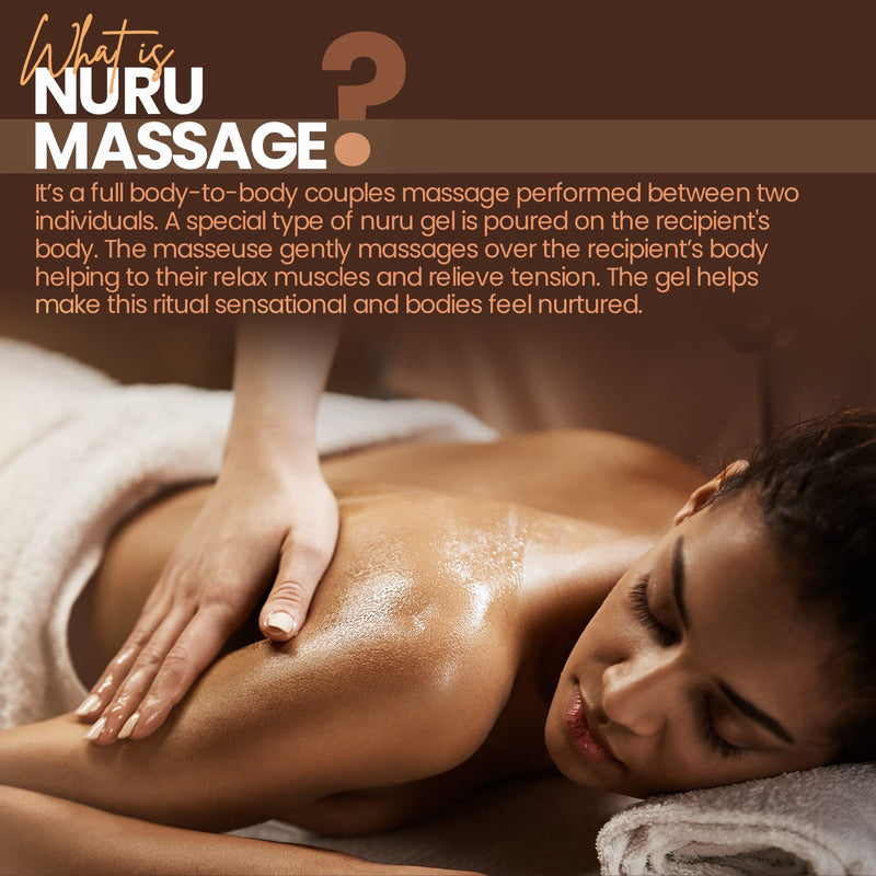[Australia - AusPower] - Nuru Massage Gel Therapy Powder 100g | Seaweed & Green Tea | Made in Japan | Paraben & Glycerine Free | Makes 2.64 gal 3.52 Ounce (Pack of 1) 