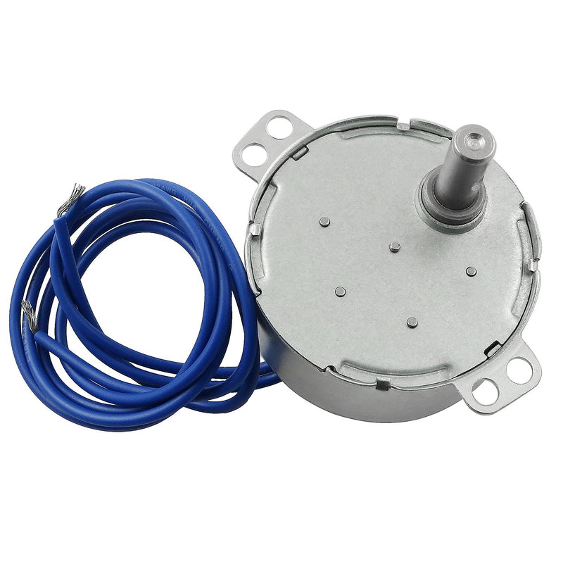 [Australia - AusPower] - Longdex TYC-50 Synchronous Motor 15-18 RPM CW/CCW AC110V 4W Synchron Electric Motor with 7mm Shaft Dia 