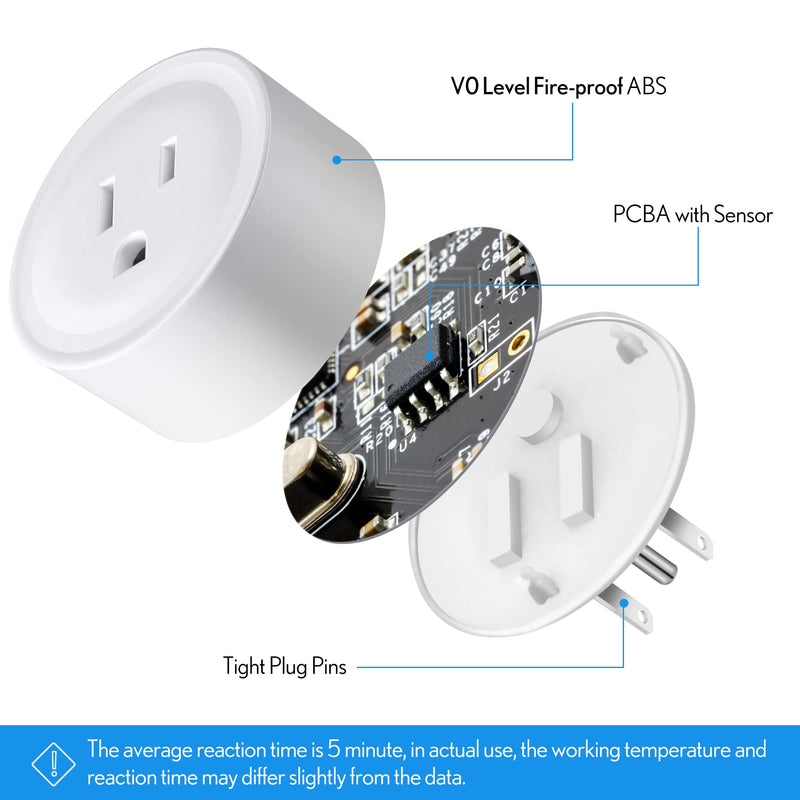 [Australia - AusPower] - Feekoon Cold Weather Thermostatically Controlled Power Outlet, on at 32 Degrees/Off at 50 Degrees Thermostat Outlet for Winter Pond De-icers, Farm, RV 1 