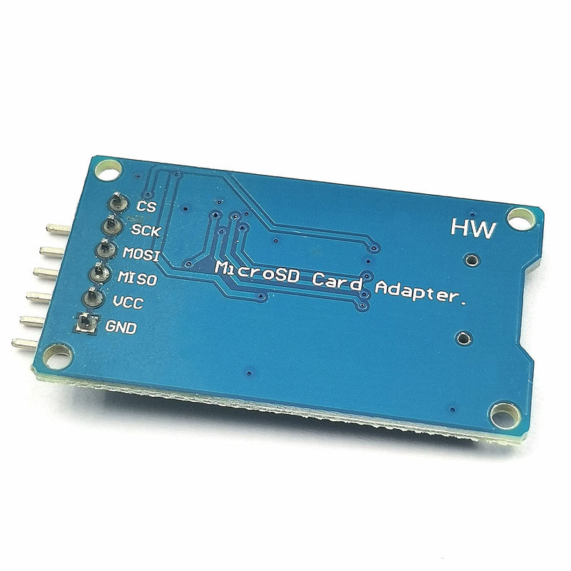 [Australia - AusPower] - FainWan 2PCS Micro SD Storage Board Memory Shield Expansion Module 6 Pin SPI Interface Mini TF Card Adapter Reader 