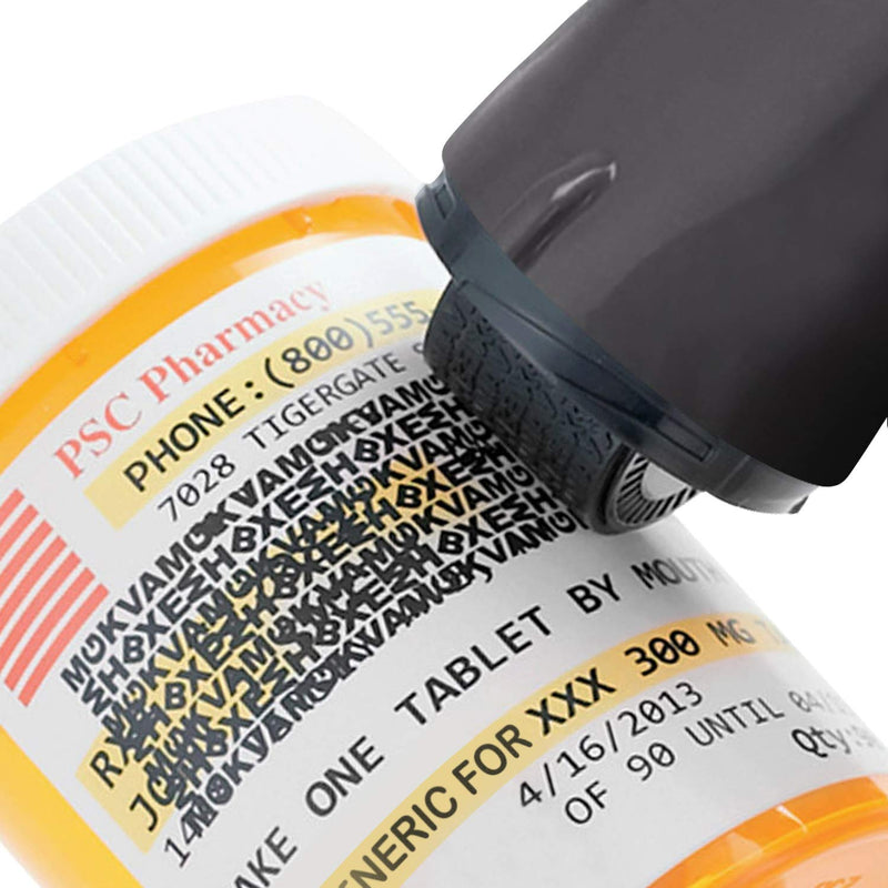 [Australia - AusPower] - The Original Guard Your ID Advanced 2.0 Rollers Identity for Theft Address Eraser and Security Prevention (Regular 3-Pack, Black) Regular 3-Pack 