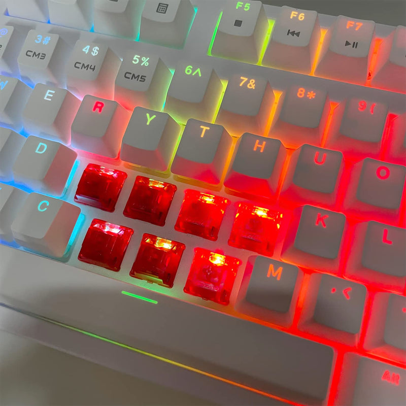 [Australia - AusPower] - Gateron Ink v2 Switches 5pin RGB Linear Switch for DIY Mechanical Keyboards (35PCS, Red Ink) 35pcs 