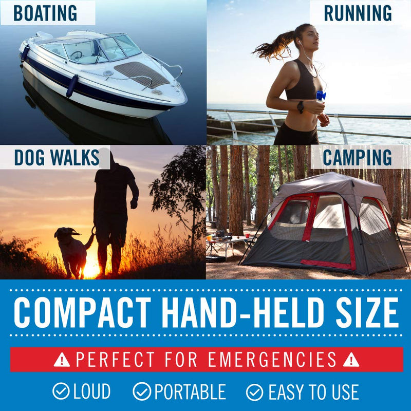 [Australia - AusPower] - Air Horn for Boating Safety Canned Boat Accessories | Marine Grade Airhorn Can and Blow Horn or Compressed Horn Refills 