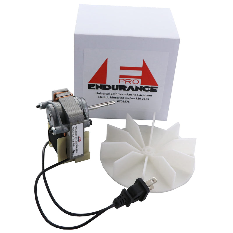 [Australia - AusPower] - Endurance Pro Universal Bathroom Vent Fan Motor Complete Kit Replacement for C01575, 50 CFM, 120V 