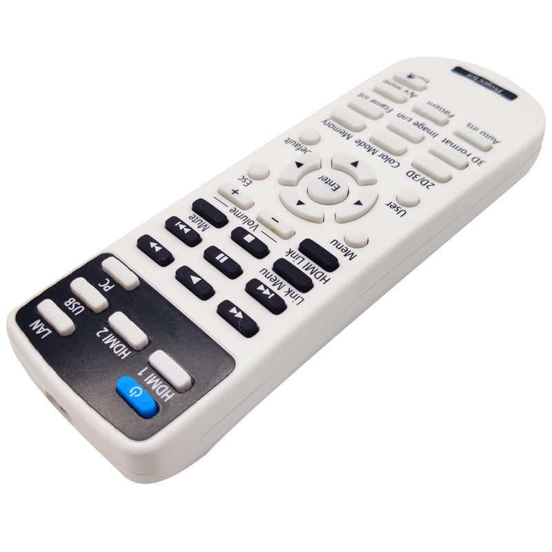 [Australia - AusPower] - Leankle Remote Controller 2181830 for Epson Projectors EH-TW5400, EH-TW5600, EH-TW5650, H850B, H850C, H851A, H851B, H851C, H852A, H852B, H852C, Home Cinema 2100, Home Cinema 2150 
