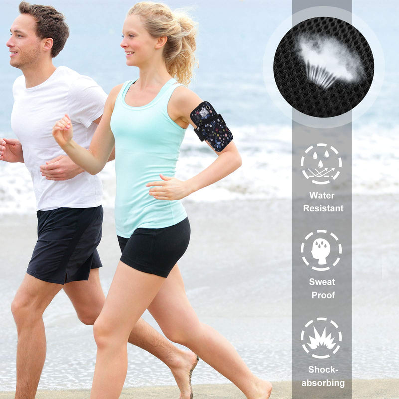 [Australia - AusPower] - KAMO Sports Cell Phone Armbands, Universal Running Armband, Arm Cell Phone Holder Sports Armband for Running 