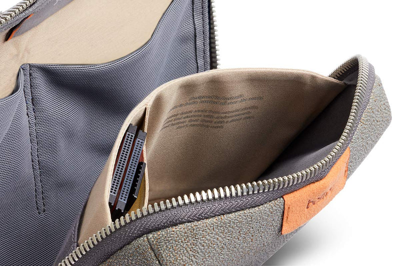 [Australia - AusPower] - Bellroy Tech Kit Compact (Tech Accessories Organizer, Zipper Pouch) - Limestone 