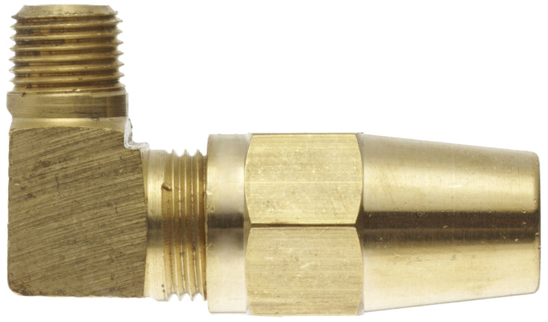 [Australia - AusPower] - EATON Weatherhead 1369X6X6 Air Brake Tubing, 90 Degree Elbow, Male Elbow to Male Pipe Thread, 3/8" Tube OD, 3/8" Male Pipe Thread 