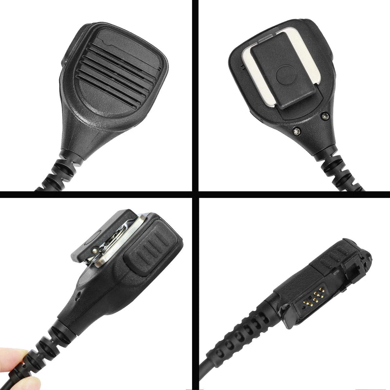 [Australia - AusPower] - Amasu Remote Speaker Microphone Shoulder Mic Replacement Compatible with XPR3000 XPR3300 XPR3500 XPR3300e XPR3500e XPR 3300 