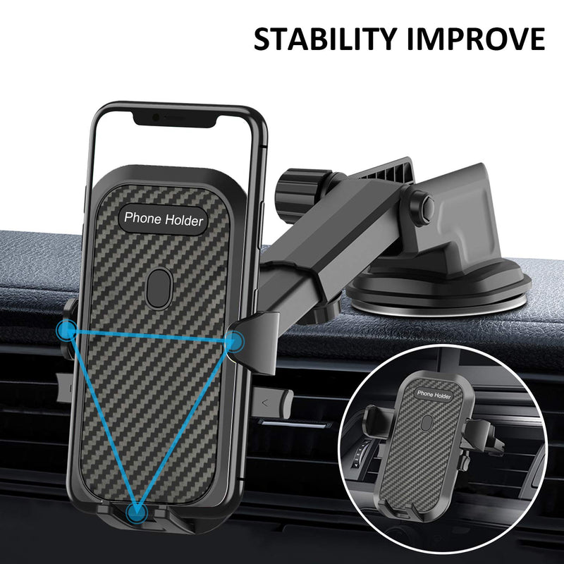 [Australia - AusPower] - Car Phone Mount Holder for Samsung Galaxy A51 A71 A52 A32 5G S10 S10E S10+ S9 S8 Plus A02S,Note 20 Ultra 10 9,A72 A70 A80,J7 J3 A6,LG K40 K30,T-Mobile Revvl 5G/4 4+,Dashboard Windshield+Air Vent Clip 