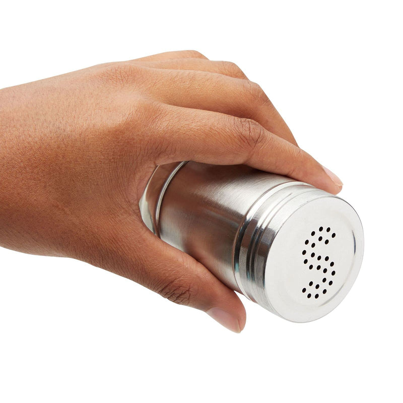 [Australia - AusPower] - Stainless Steel Salt and Pepper Shakers Set for Kitchen Condiments (3.5 In, 2 Pieces) 